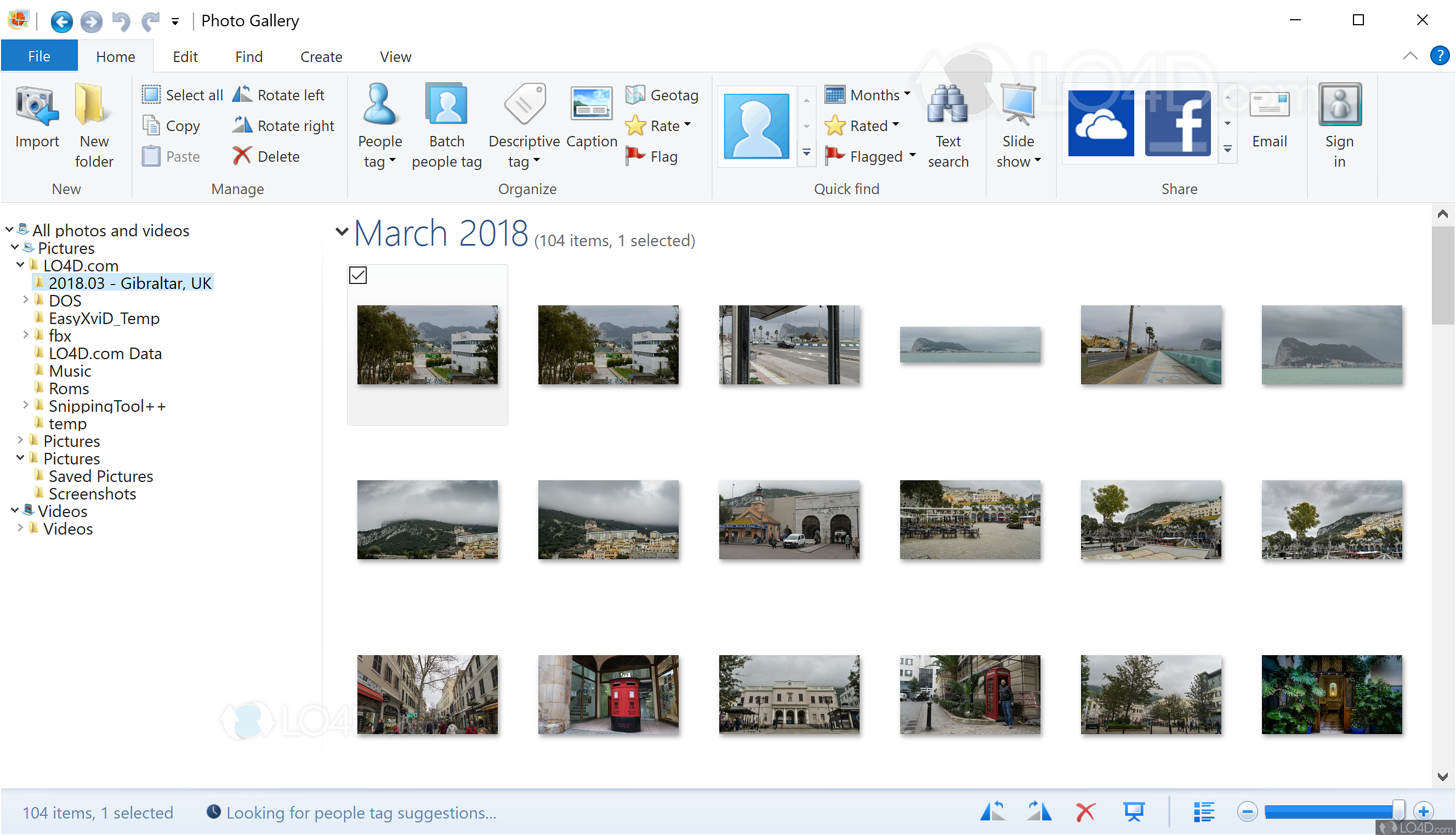 Comment ouvrir la Galerie de photos Windows ?
