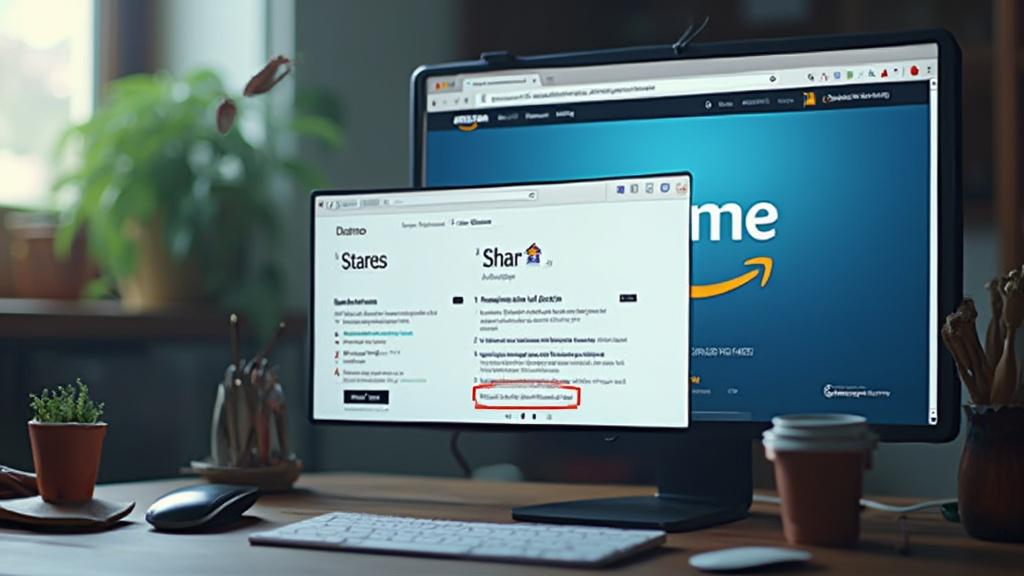 Capture d'écran d'un ordinateur affichant l'interface d'Amazon avec les options de paiement.