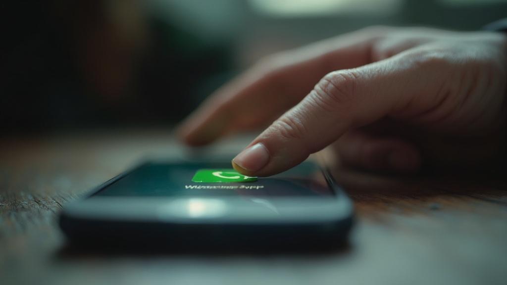 Gros plan d'une main appuyant sur un bouton vert